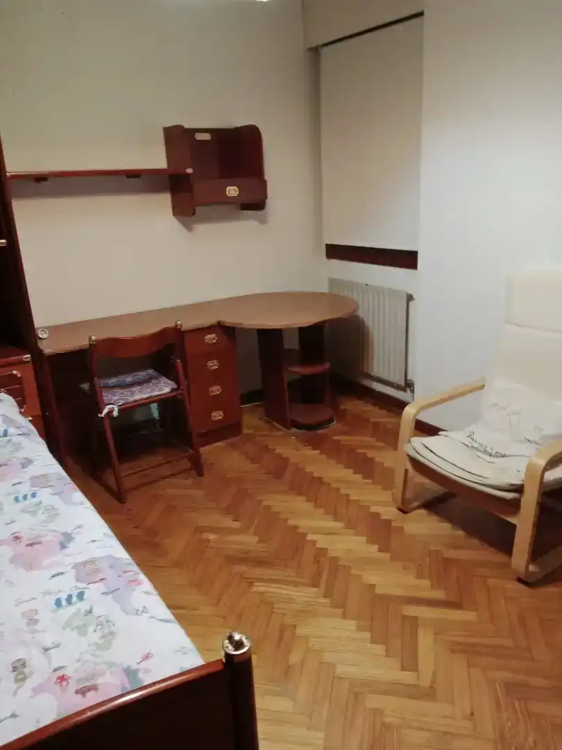 Bedroom of Flat for rent in Vigo   with Parquet flooring, Furnished and Balcony