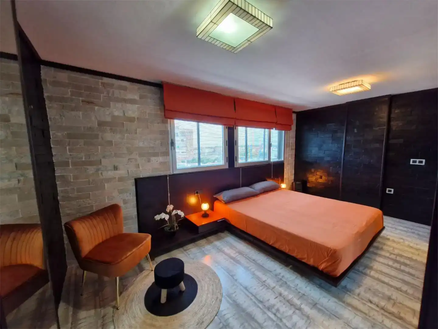 Schlafzimmer von Wohnung zur Miete in  Sevilla Capital mit Klimaanlage