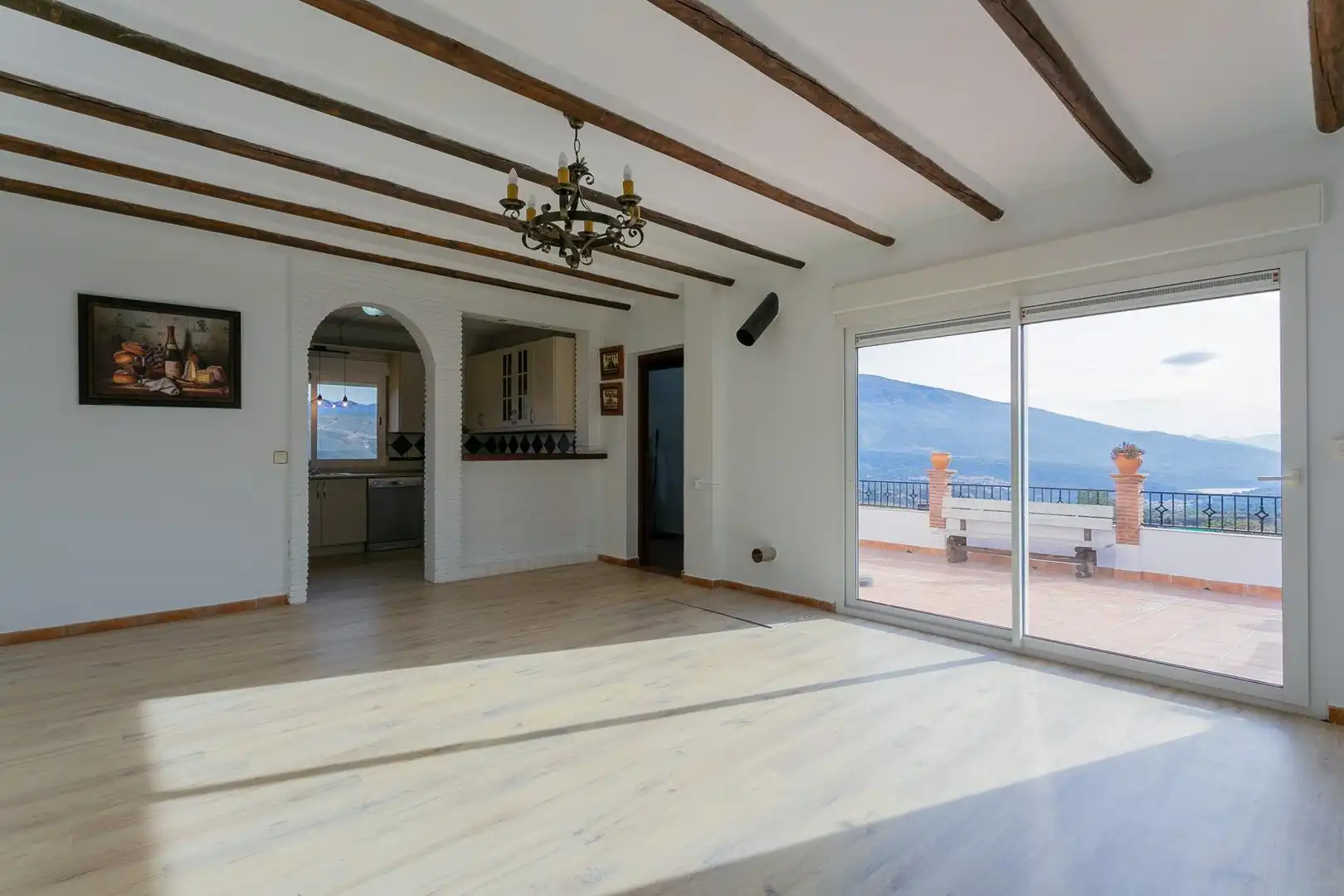 Comedor de Casa o chalet en venta en Albuñuelas con Aire acondicionado, Jardín privado y Terraza