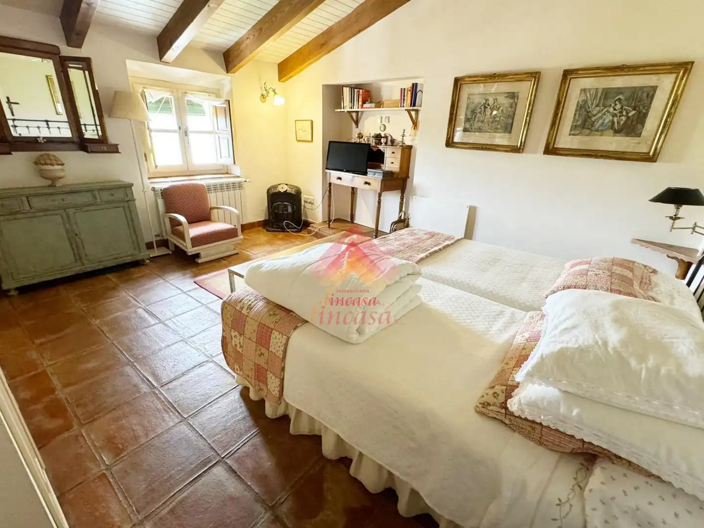 Schlafzimmer von Maisonette zum Verkauf in Ronda mit Heizung, Privatgarten und Balkon