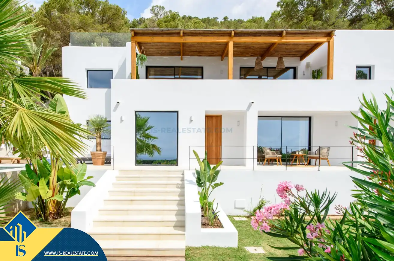 Vista exterior de Casa o chalet en venta en Sant Josep de sa Talaia con Aire acondicionado, Calefacción y Jardín privado