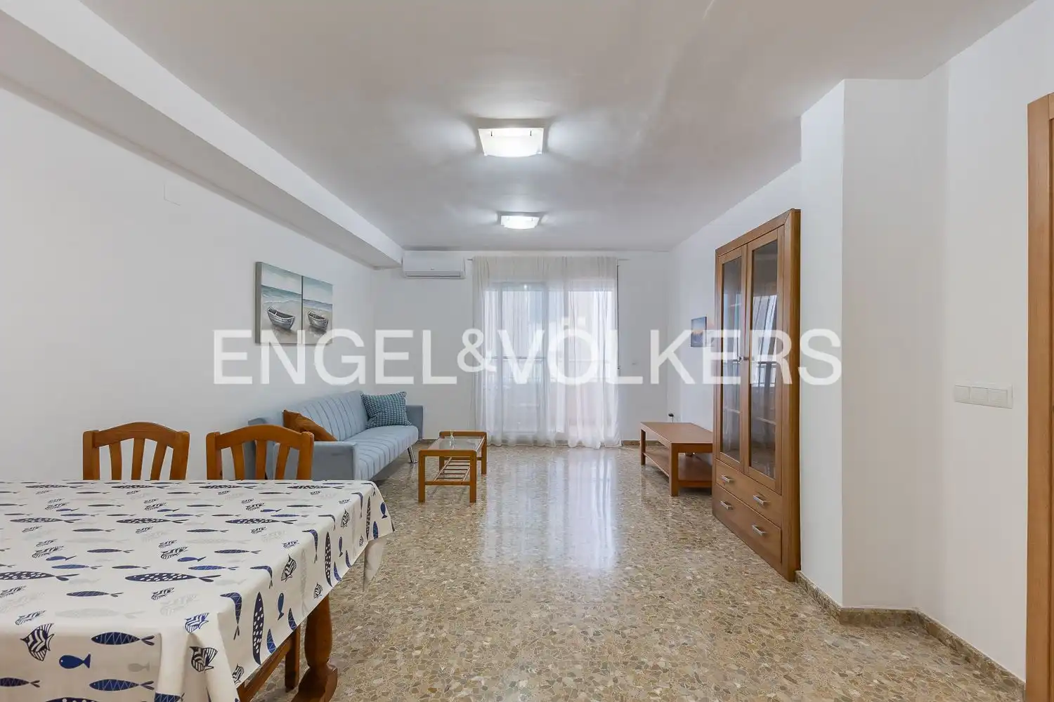 Sala de estar de Piso de alquiler en Sagunto / Sagunt con Aire acondicionado, Calefacción y Parquet