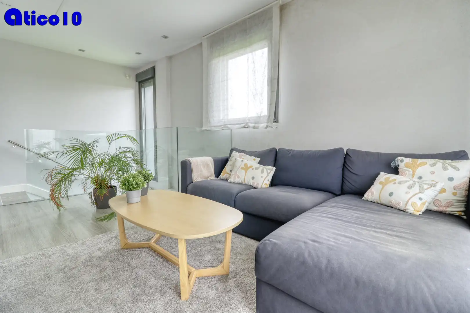 Wohnzimmer von Haus oder Chalet zum Verkauf in Noreña mit Heizung, Parkett und Abstellraum