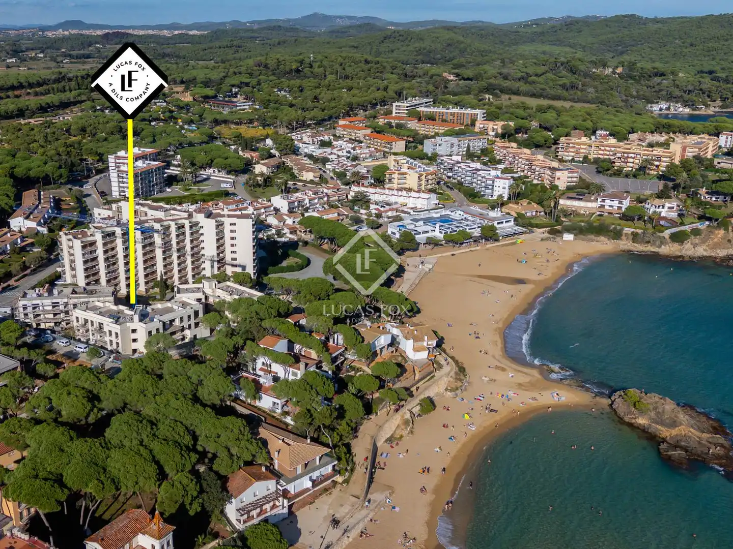 Vista exterior de Pis en venda en Palamós amb Aire condicionat, Calefacció i Parquet