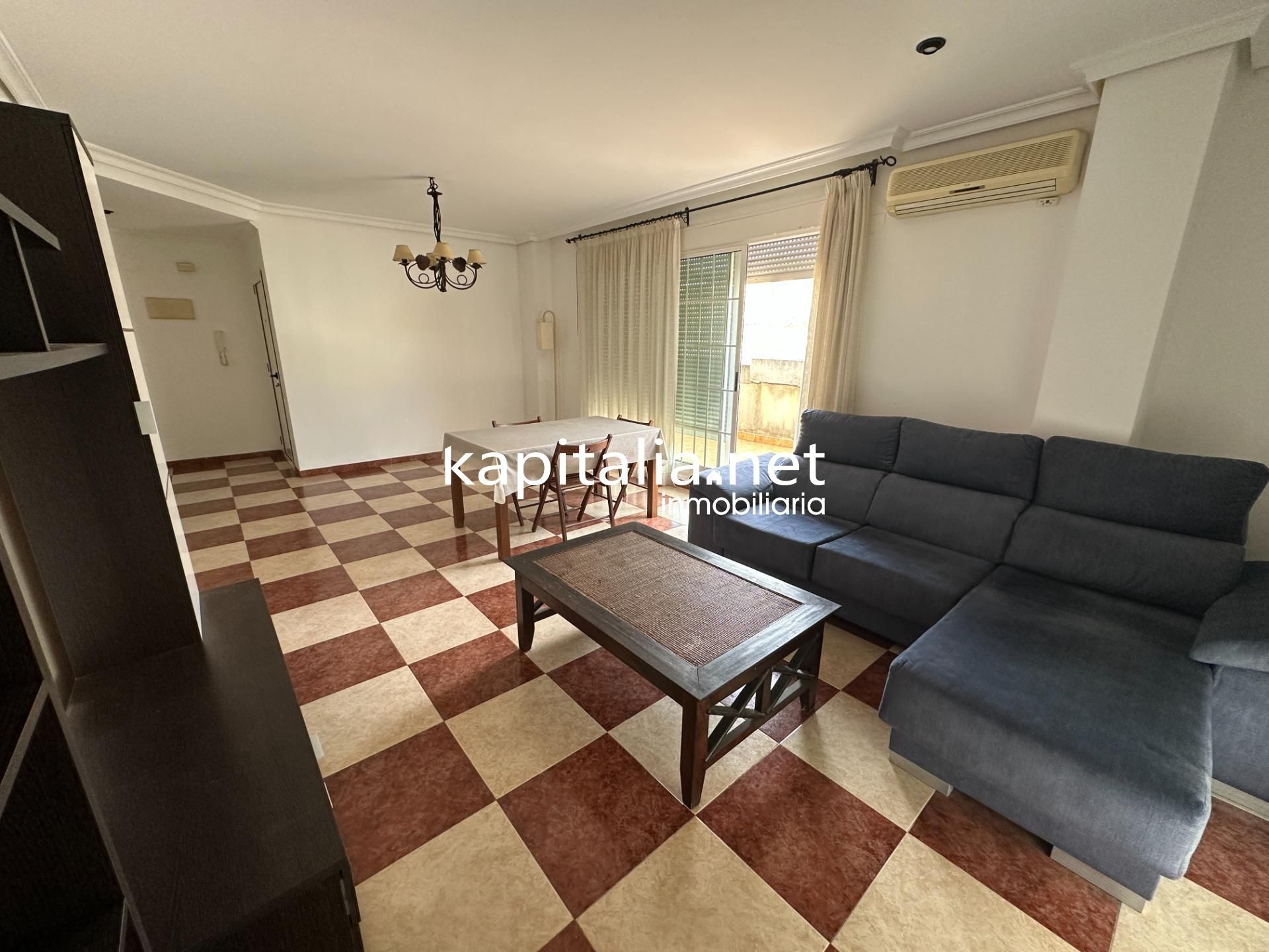 Wohnzimmer von Wohnung zum verkauf in Albaida mit Klimaanlage, Terrasse und Abstellraum