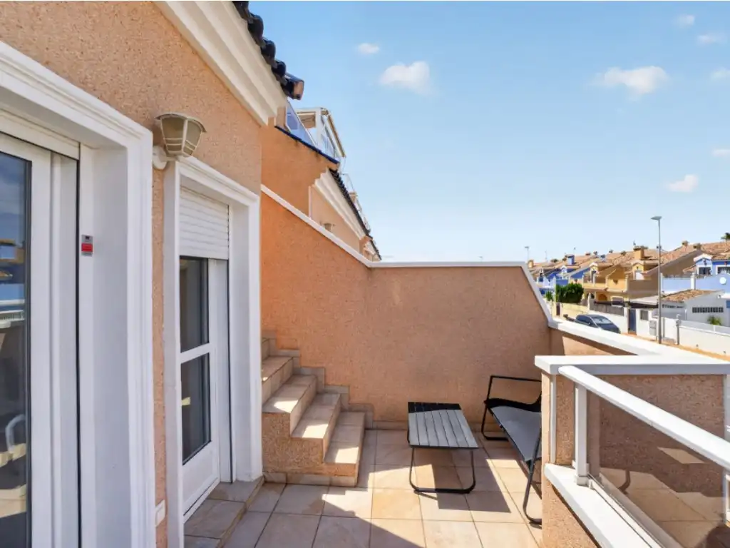 Terraza de Casa adosada en venta en Orihuela con Aire acondicionado, Jardín privado y Terraza
