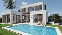 Exterior view of House or chalet for sale in L'Alfàs del Pi  with Air Conditioner, Terrace and Swimming Pool