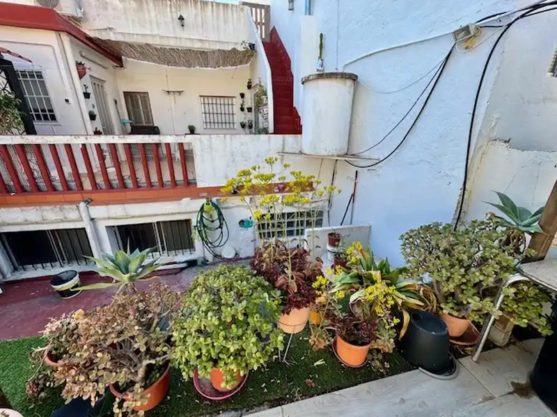 Terrasse von Erdgeschoss zum Verkauf in Cullera mit Klimaanlage, Heizung und Privatgarten
