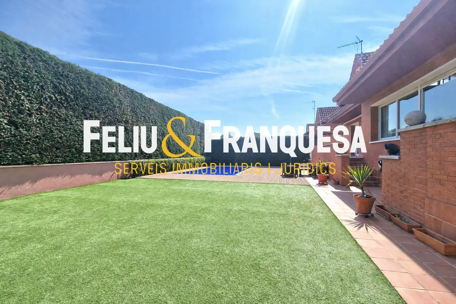 Terrace of Houses for sale in Sant Cugat del Vallès  with Heating, Private garden and Terrace