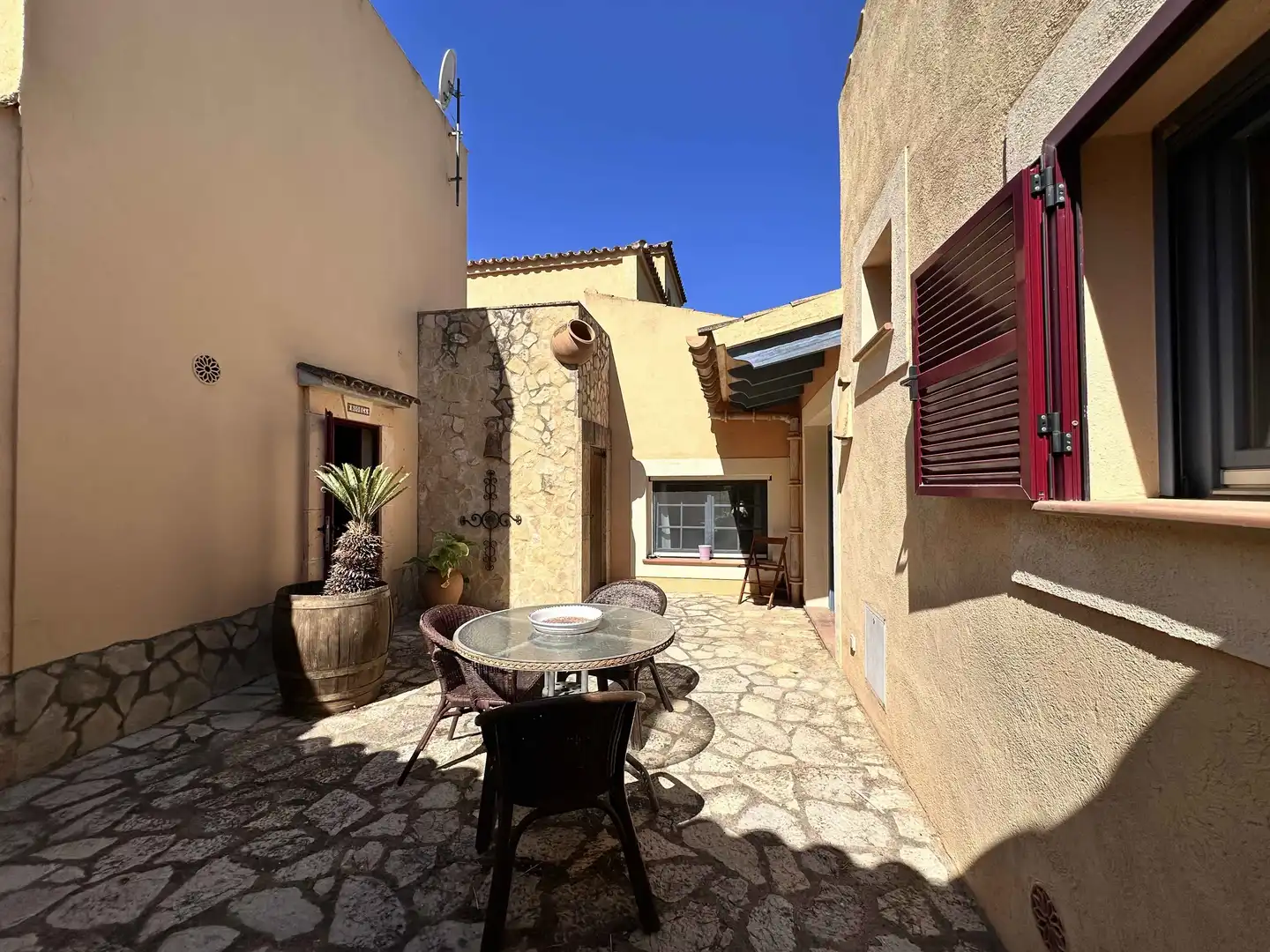 Terrasse von Country house zum Verkauf in Andratx mit Klimaanlage, Heizung und Abstellraum