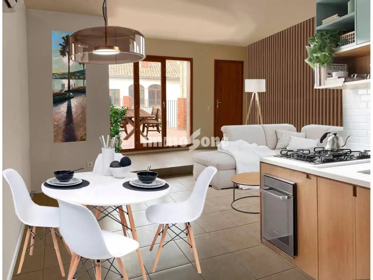Sala de estar de Casa o chalet en venta en Oristà con Terraza