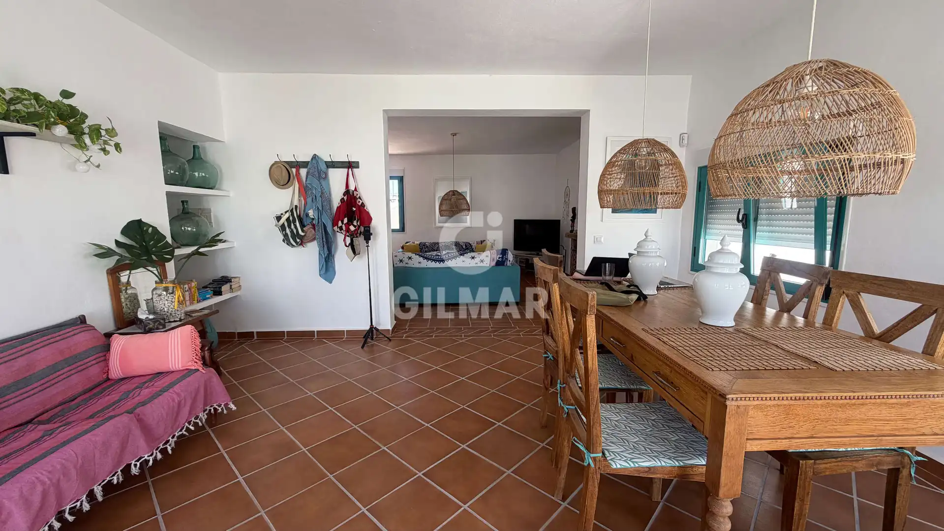 Dining room of Houses for sale in Barbate  with Heating, Private garden and Swimming Pool