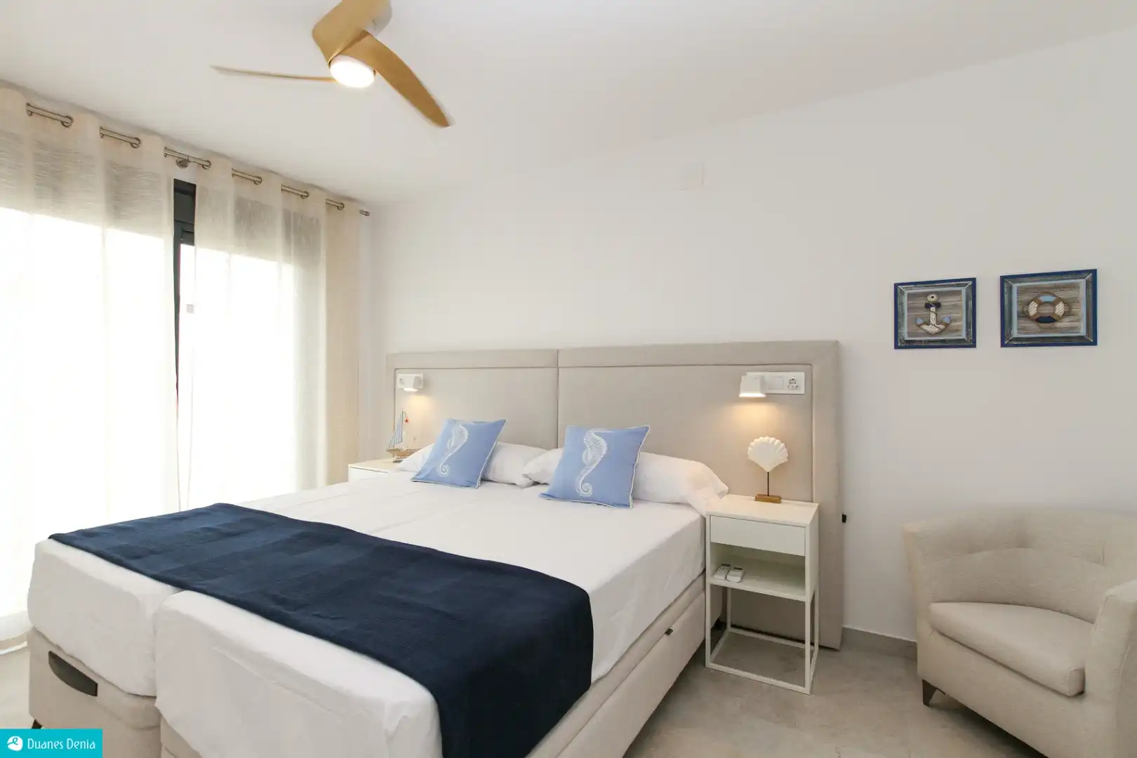 Habitación de Casa o chalet de alquiler en Dénia con Aire acondicionado, Calefacción y Jardín privado