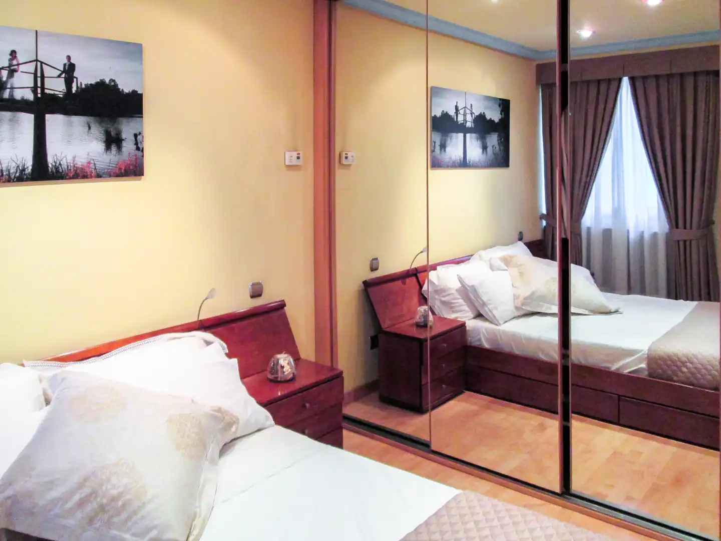 Habitación de Piso de alquiler en Madrid con Aire acondicionado, Calefacción y Amueblado
