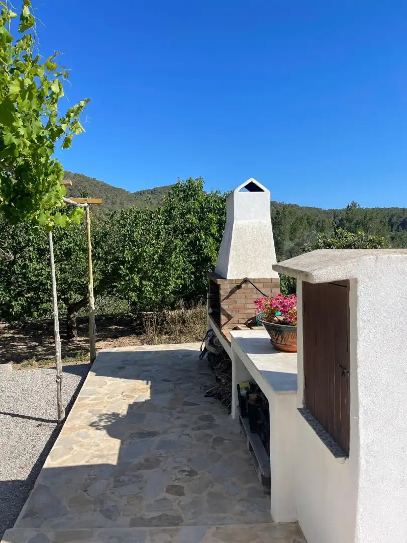 Terraza de Casa o chalet de alquiler en Sant Josep de sa Talaia con Jardín privado, Piscina y Amueblado