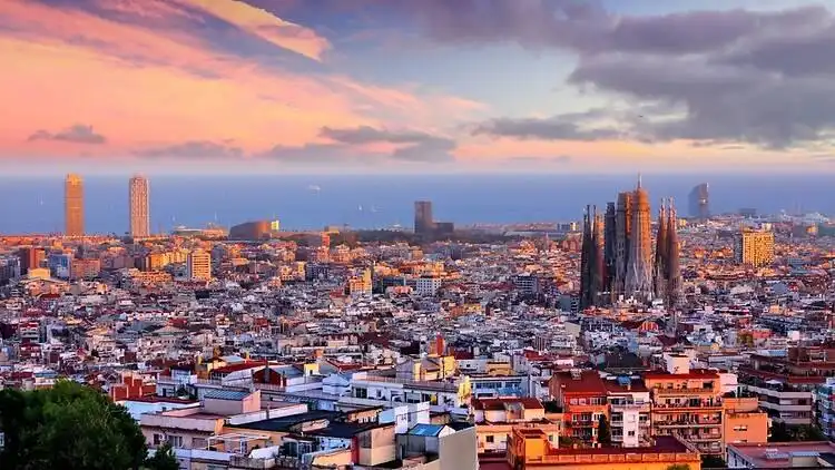 Vista exterior de Apartamento en venta en Barcelona con Aire acondicionado y Amueblado