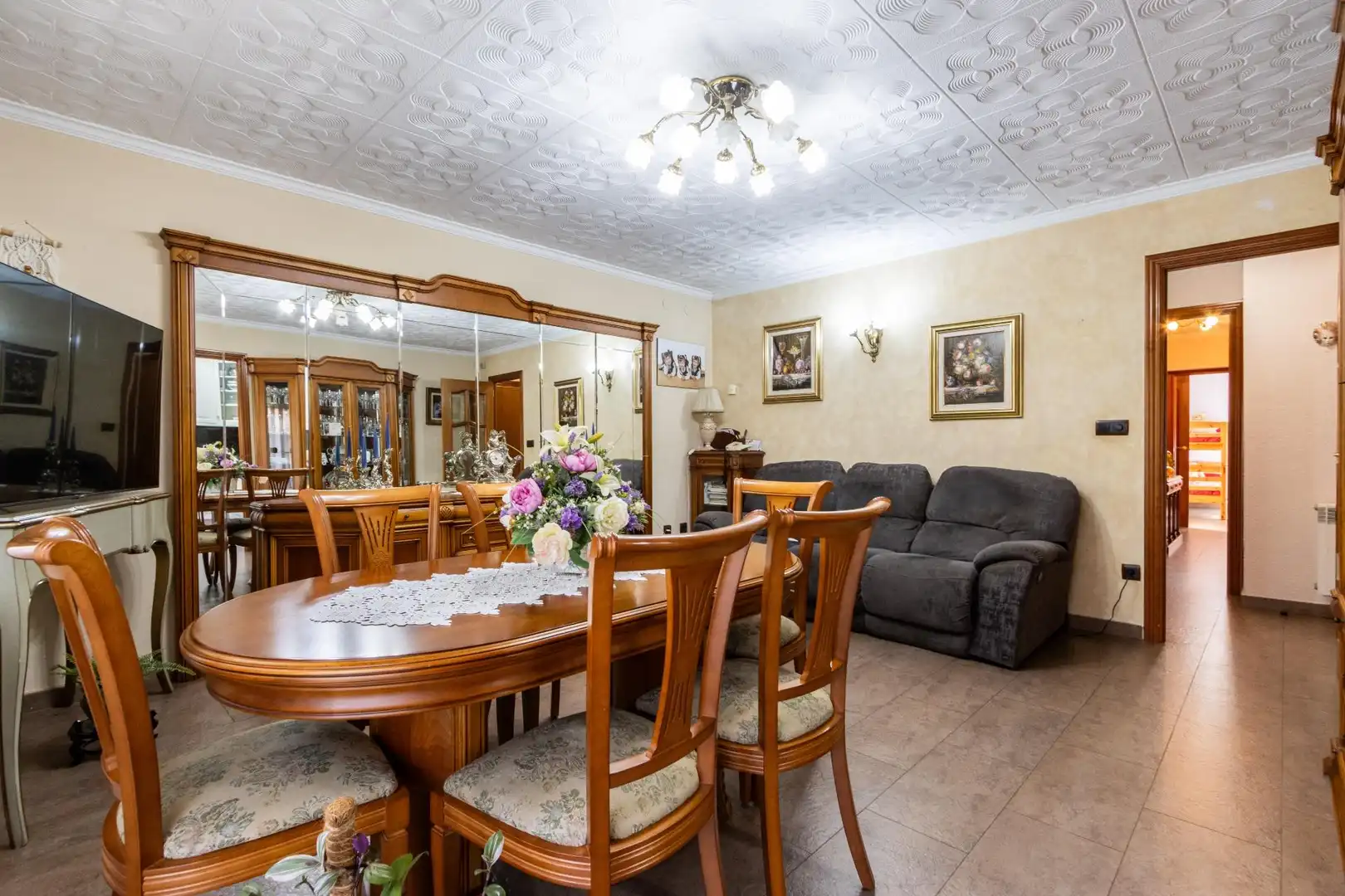 Comedor de Casa o chalet en venta en Sabadell con Aire acondicionado, Calefacción y Terraza