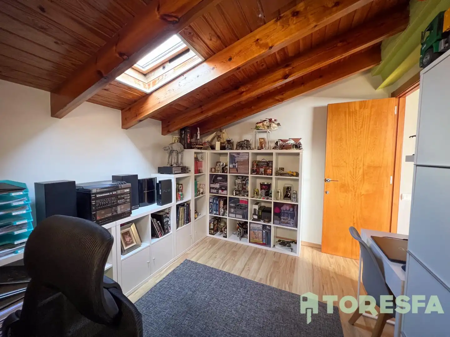 Sala de estar de Casa o chalet en venta en Lliçà d'Amunt con Jardín privado y Parquet