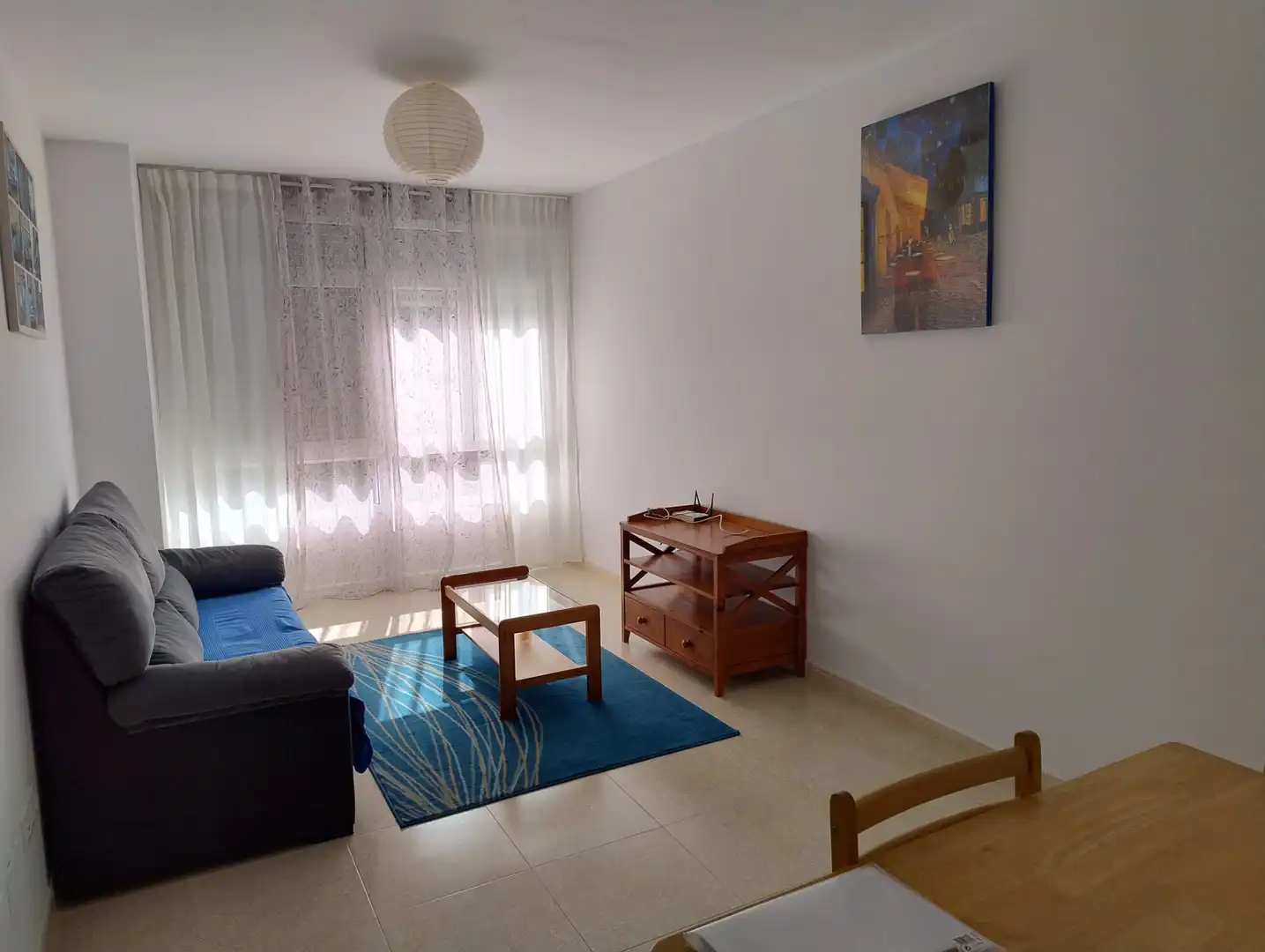 Living room of Flat for rent in Val do Dubra  with Heating, Furnished and Oven