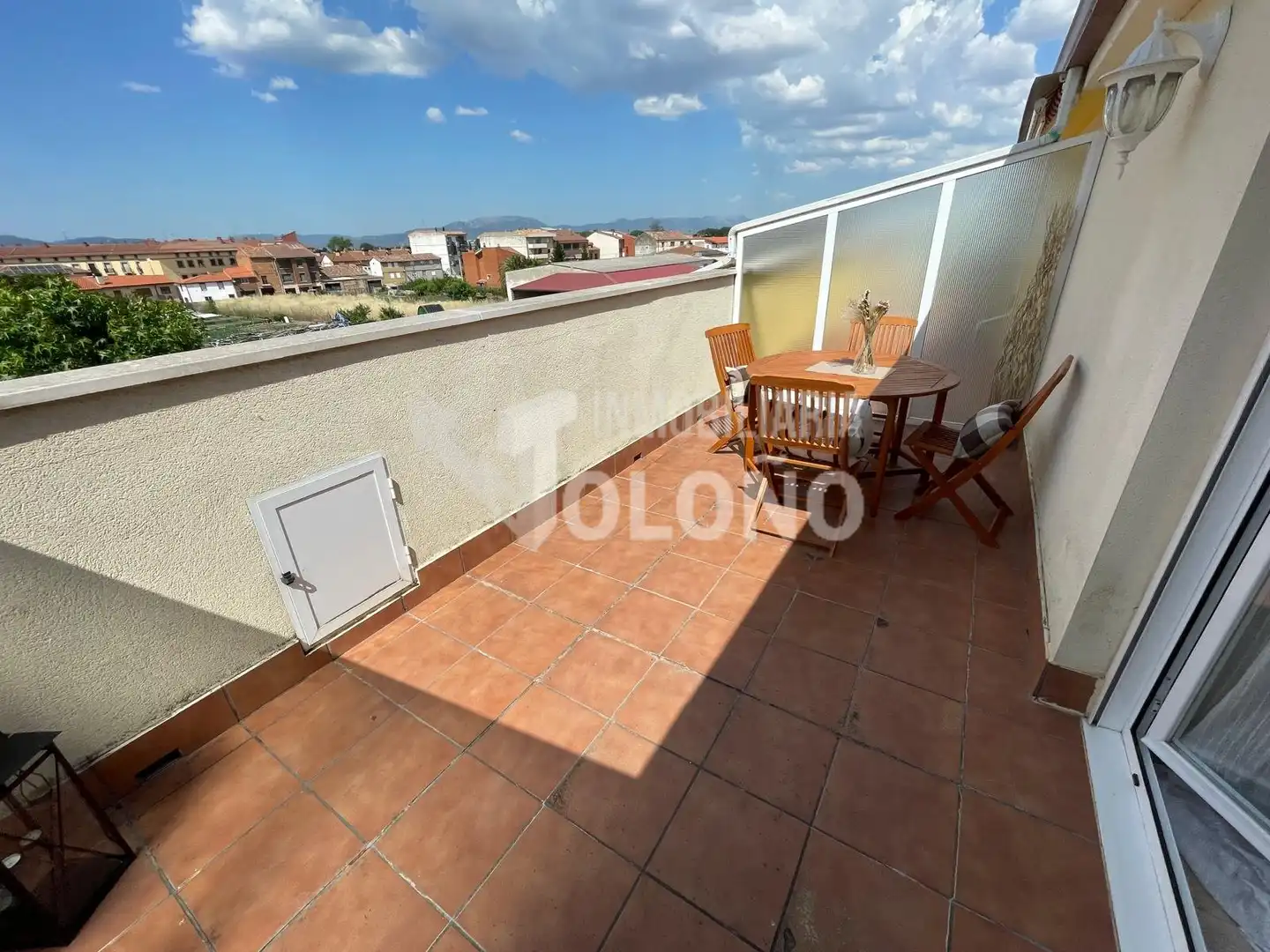 Terraza de Apartamento en venta en Castañares de Rioja con Calefacción, Terraza y Trastero