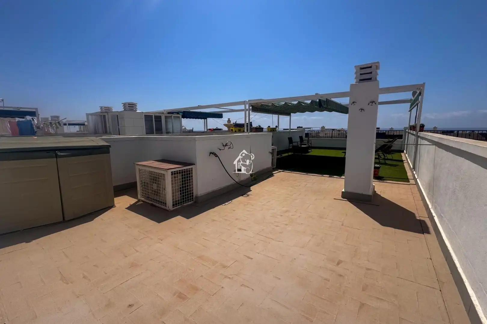 Terrasse von Wohnungen zur Miete in Orihuela mit Klimaanlage, Terrasse und Schwimmbad