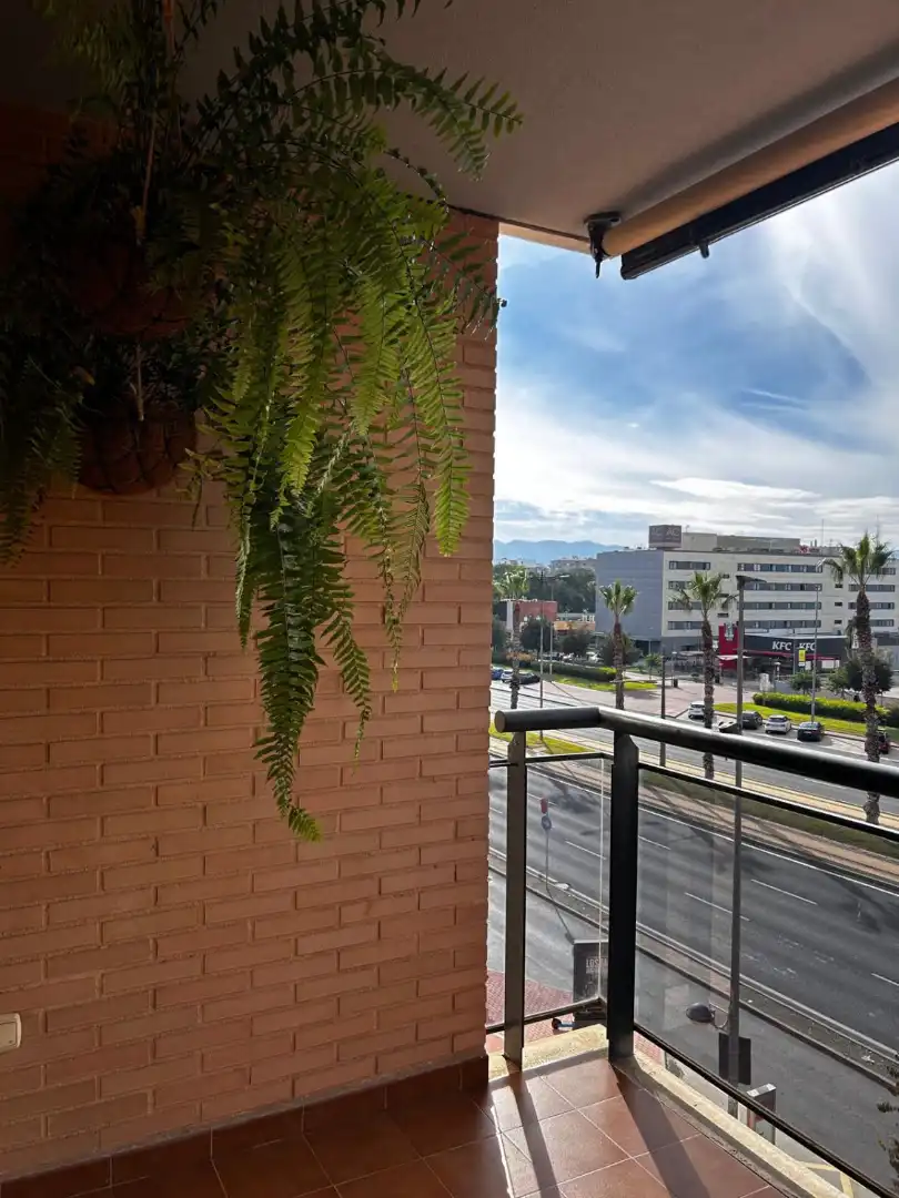 Terraza de Piso de alquiler en Murcia con Aire acondicionado, Piscina y Amueblado