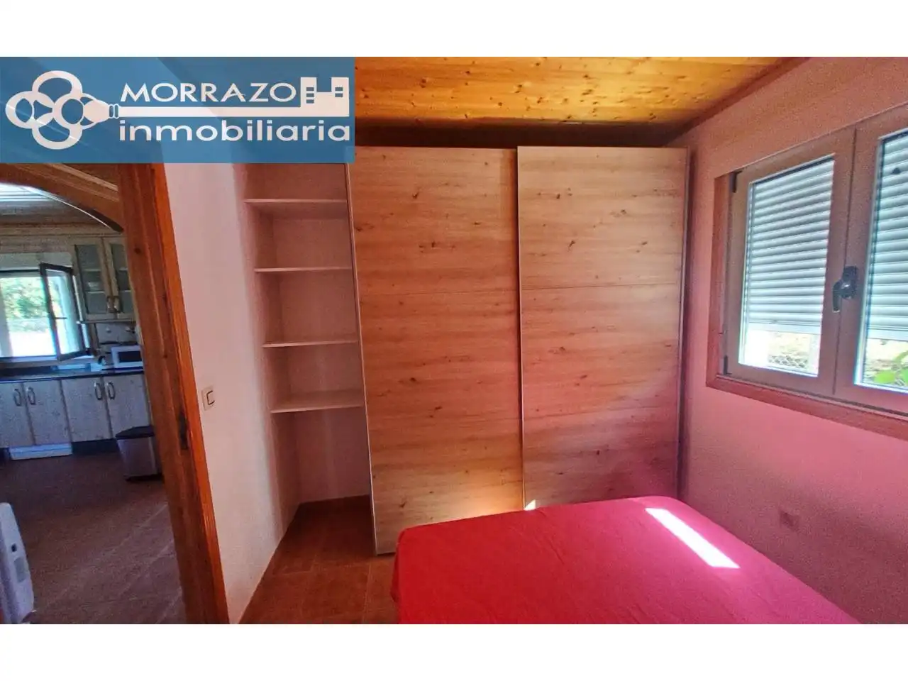 Habitación de Casa o chalet en venta en A Estrada  con Aire acondicionado, Piscina y Amueblado