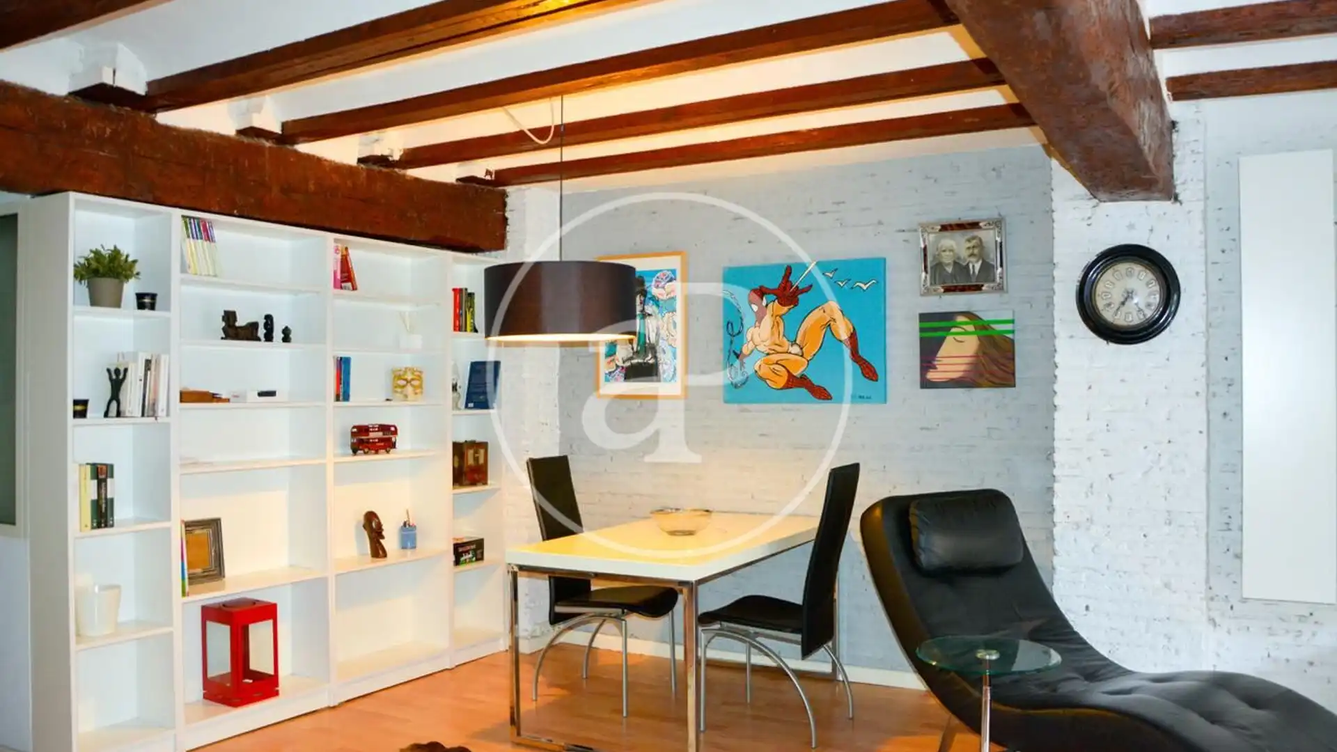 Living room of Flat for sale in  Valencia Capital  with Heating and Terrace