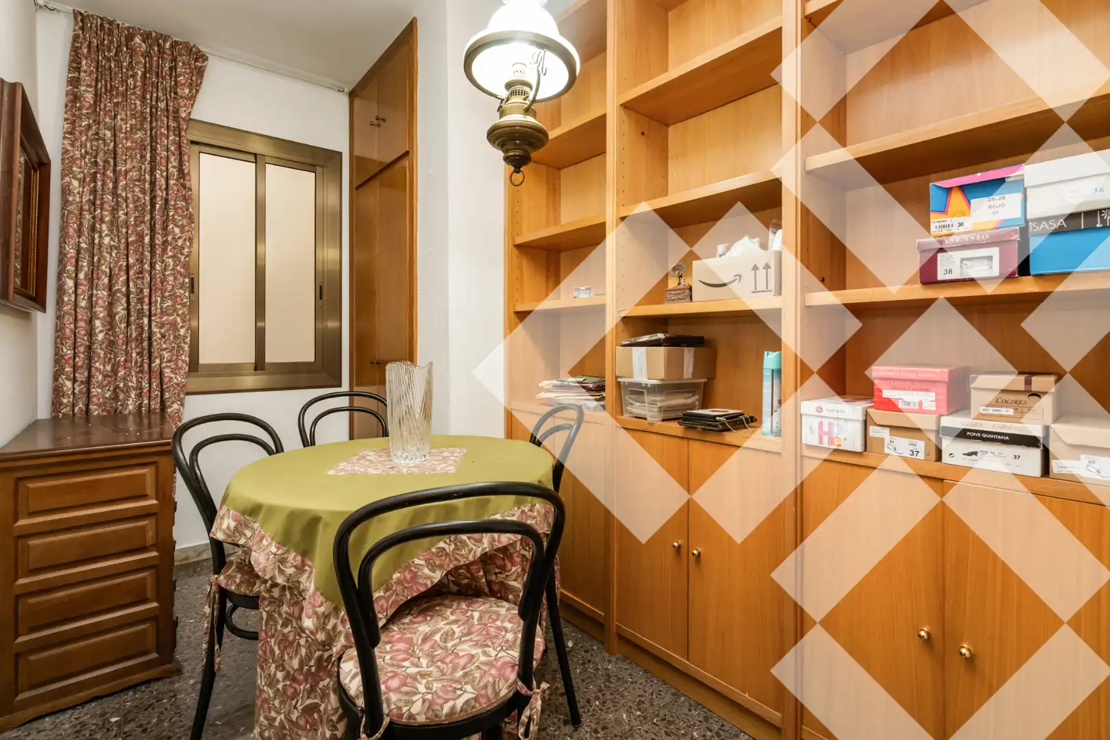 Dining room of Flat for sale in Barcelona  with Air Conditioner, Terrace and Oven