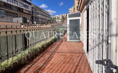 Terrace of Flat for sale in  Barcelona Capital  with Terrace, Balcony and Alarm