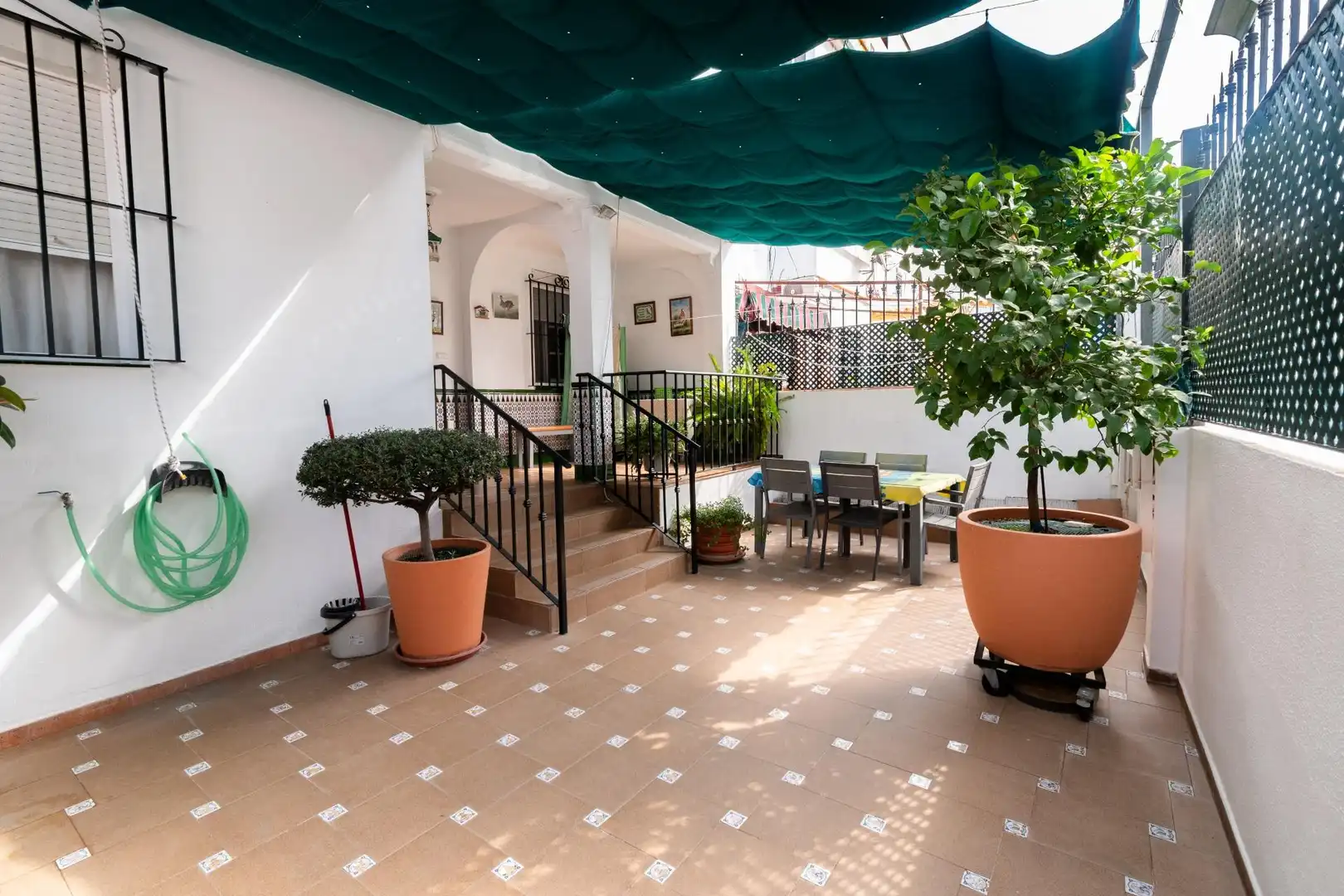 Terraza de Planta baja en venta en Jerez de la Frontera con Aire acondicionado y Jardín privado