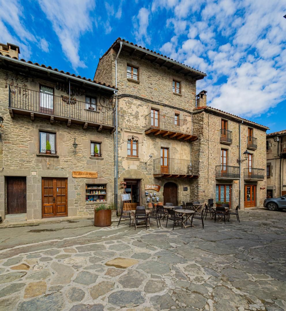 Vista exterior de Finca rústica en venta en Rupit i Pruit con Horno