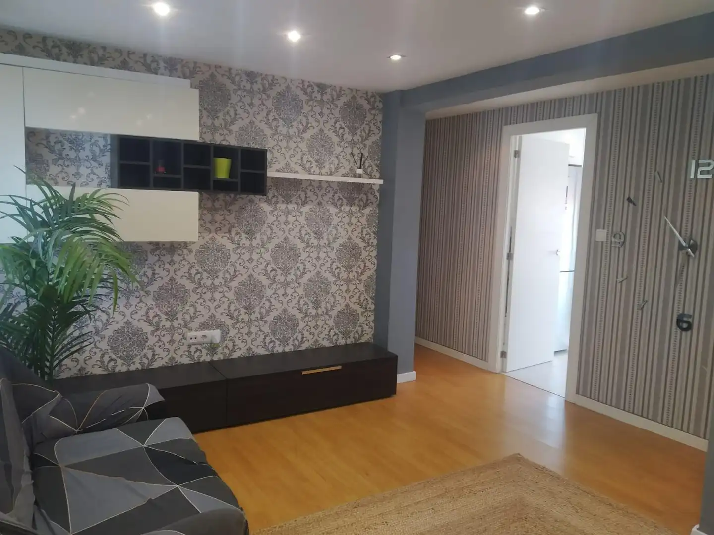 Sala de estar de Piso en venta en Rontegui - Pormetxeta