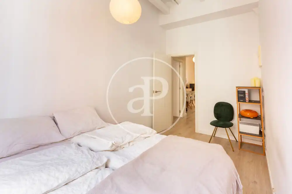 Schlafzimmer von Wohnung zum Verkauf in Valencia mit Klimaanlage, Heizung und Terrasse