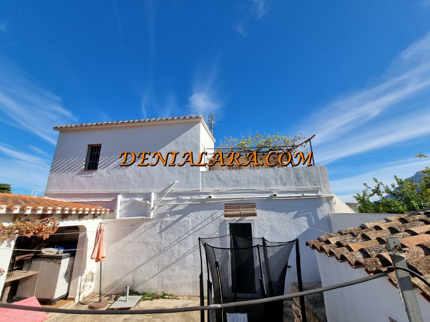 Exterior view of House or chalet for sale in Dénia  with Private garden, Terrace and Storage room
