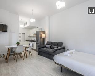 Sala d'estar de Pis de lloguer en  Madrid Capital amb Aire condicionat, Calefacció i Moblat