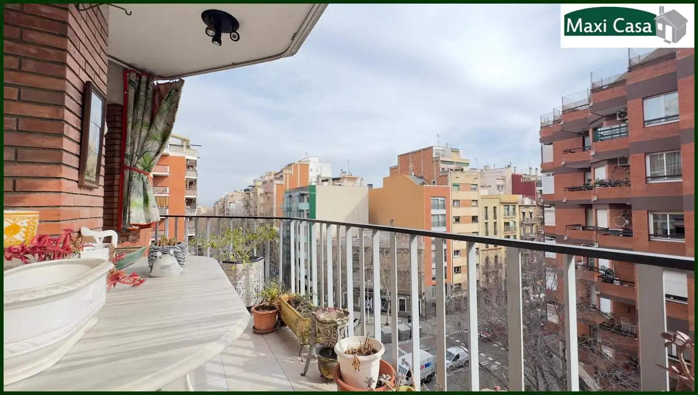 Balcony of Flat for sale in Barcelona  with Heating, Parquet flooring and Terrace