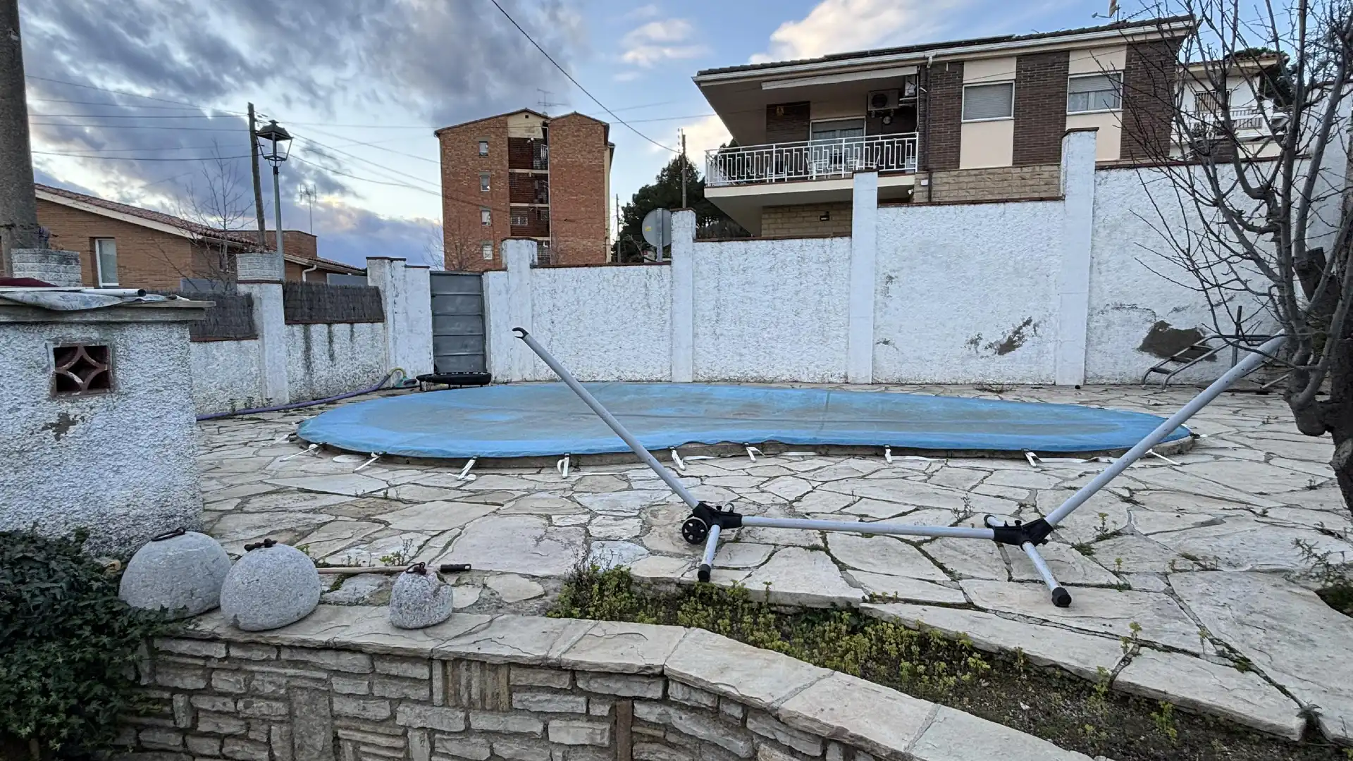 Swimming pool of Houses for sale in Vallbona d'Anoia  with Terrace and Swimming Pool