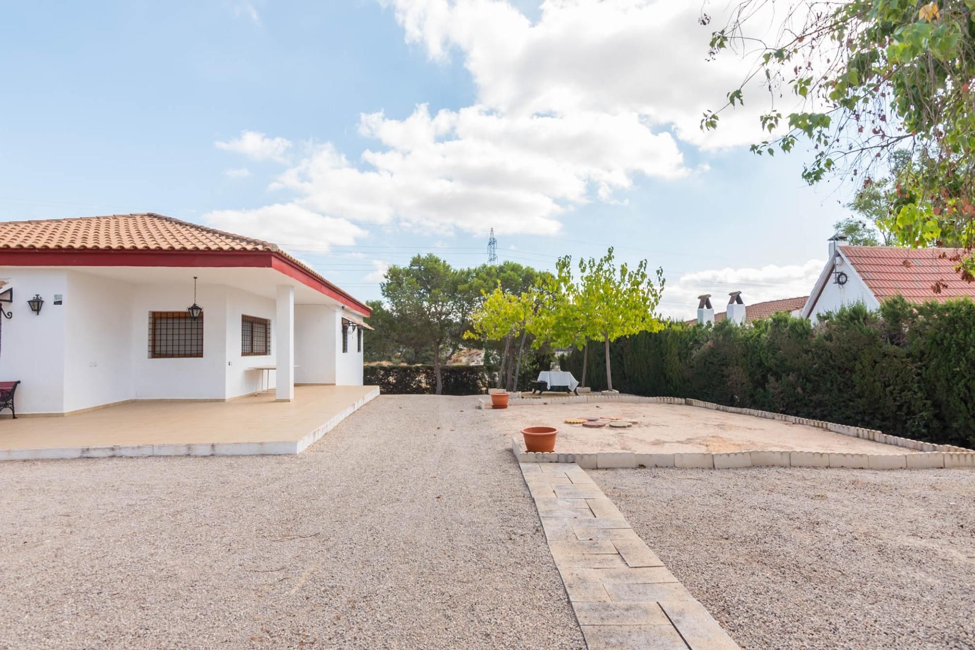 Exterior view of Country house for sale in Molina de Segura  with Air Conditioner, Heating and Private garden