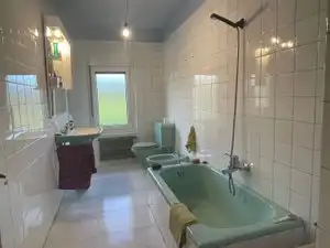 Baño de Casa o chalet en venta en Gijón  con Calefacción, Jardín privado y Parquet