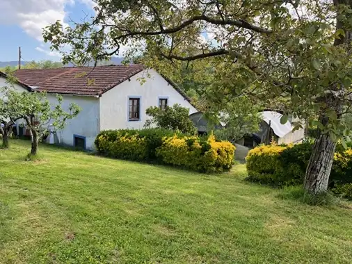 Vista exterior de Finca rústica en venta en Mungia con Calefacción, Jardín privado y Terraza