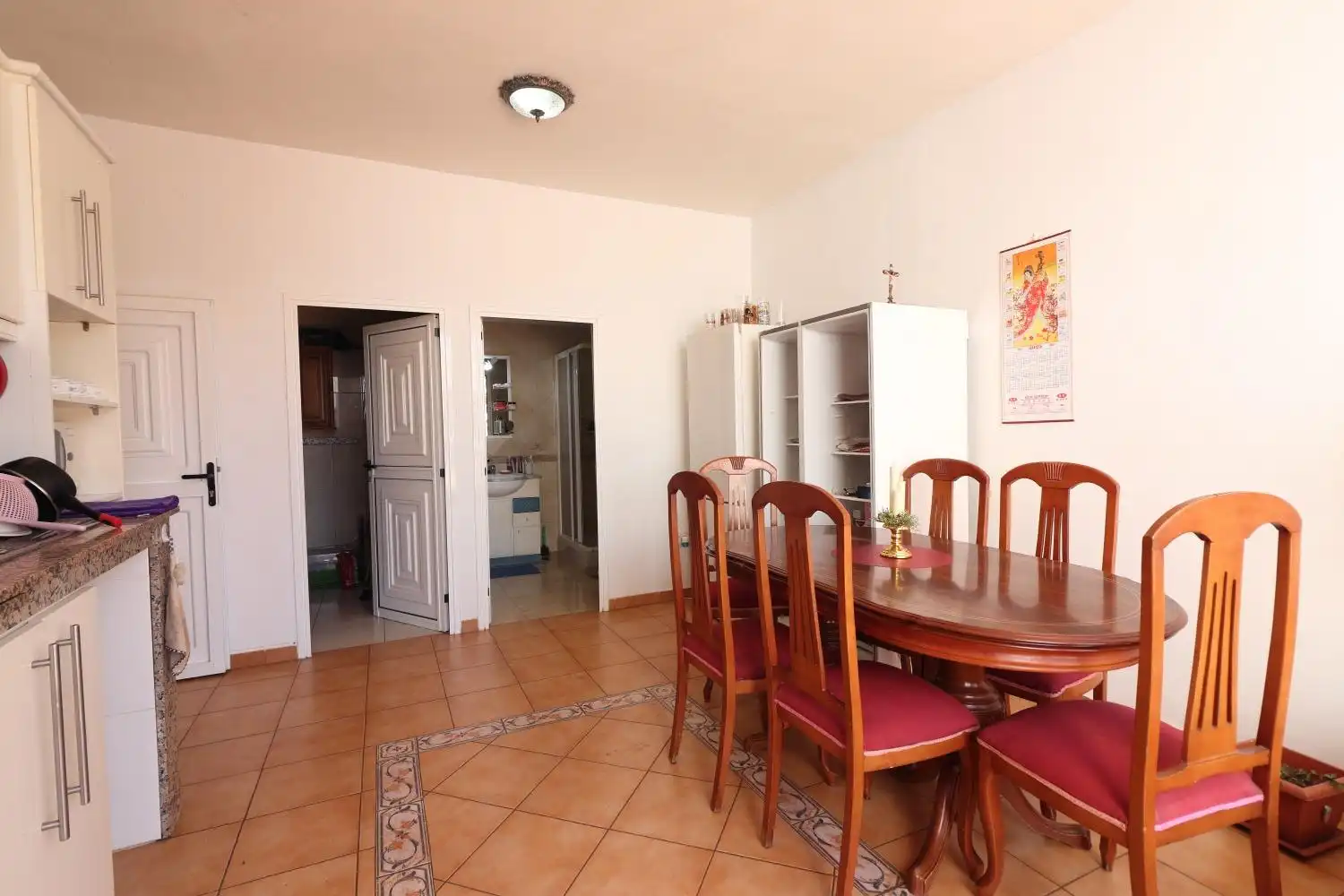 Menjador de Casa o xalet en venda en Granadilla de Abona amb Jardí privat, Terrassa i Jacuzzi