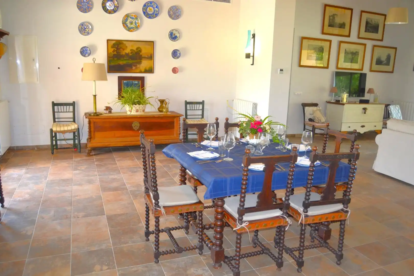 Esszimmer von Country house zum Verkauf in Muro mit Klimaanlage, Heizung und Privatgarten