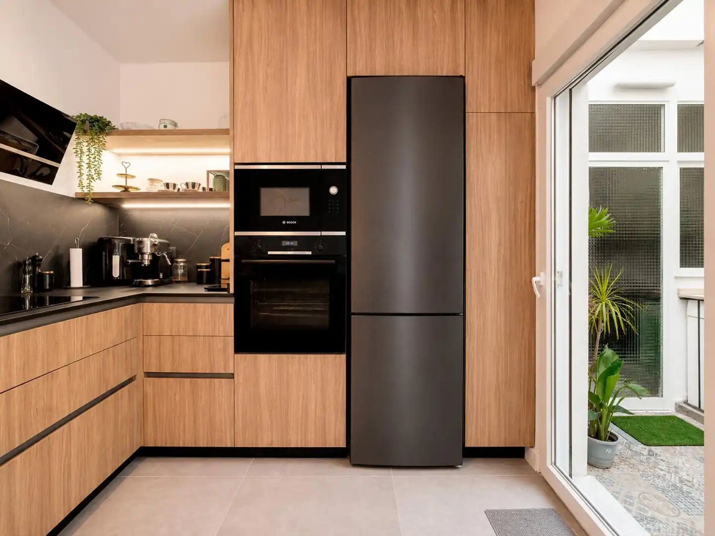 Cocina de Casa o chalet de alquiler en Massamagrell con Aire acondicionado, Terraza y Amueblado