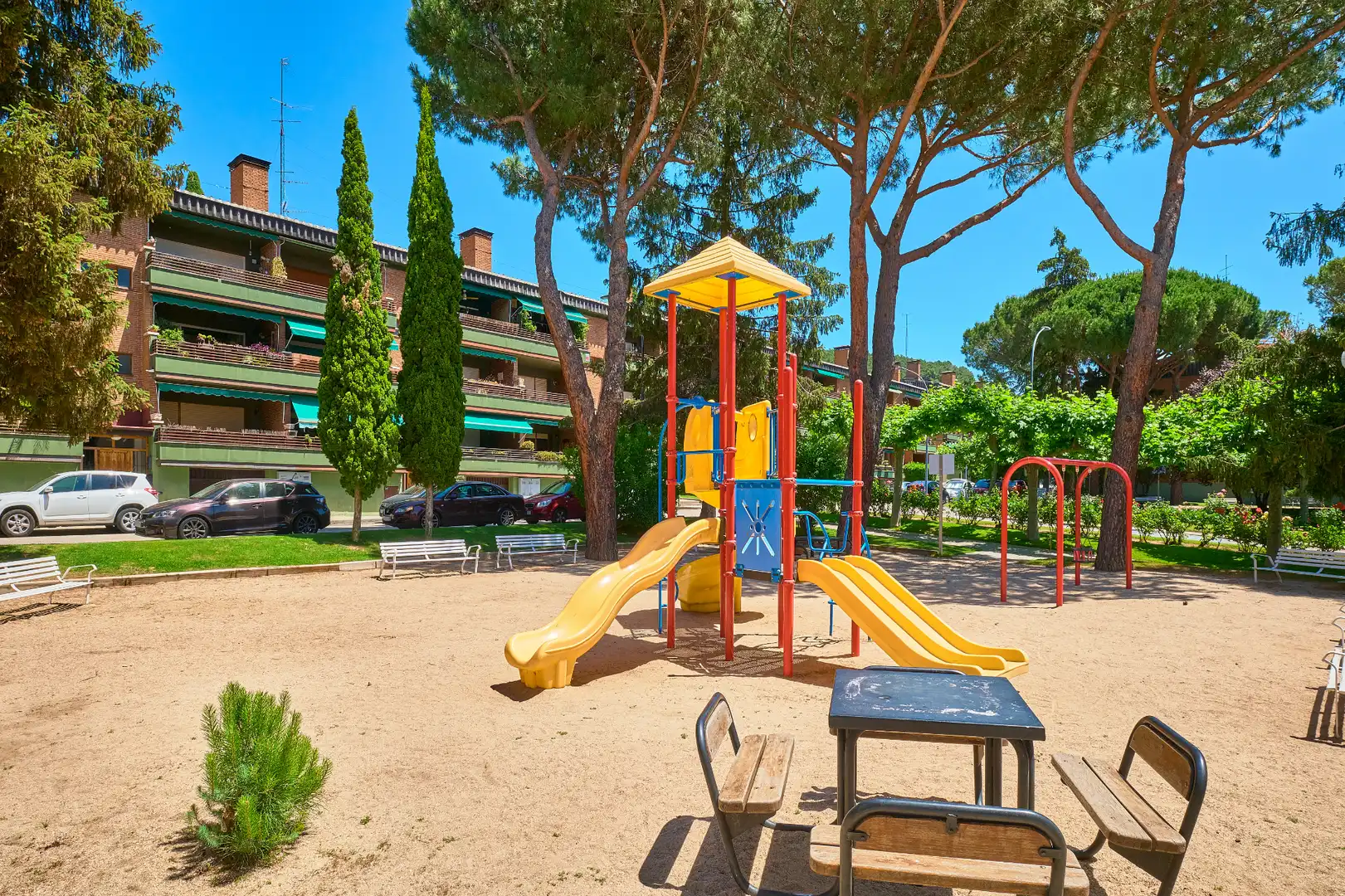 Parkplatz von Wohnung zum Verkauf in Collado Mediano mit Heizung, Terrasse und Abstellraum