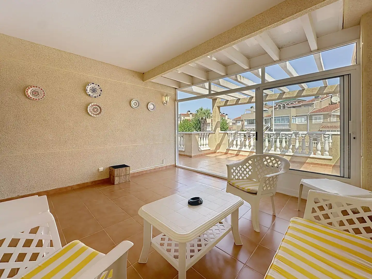 Terraza de Casa adosada en venta en Orihuela con Aire acondicionado, Jardín privado y Trastero