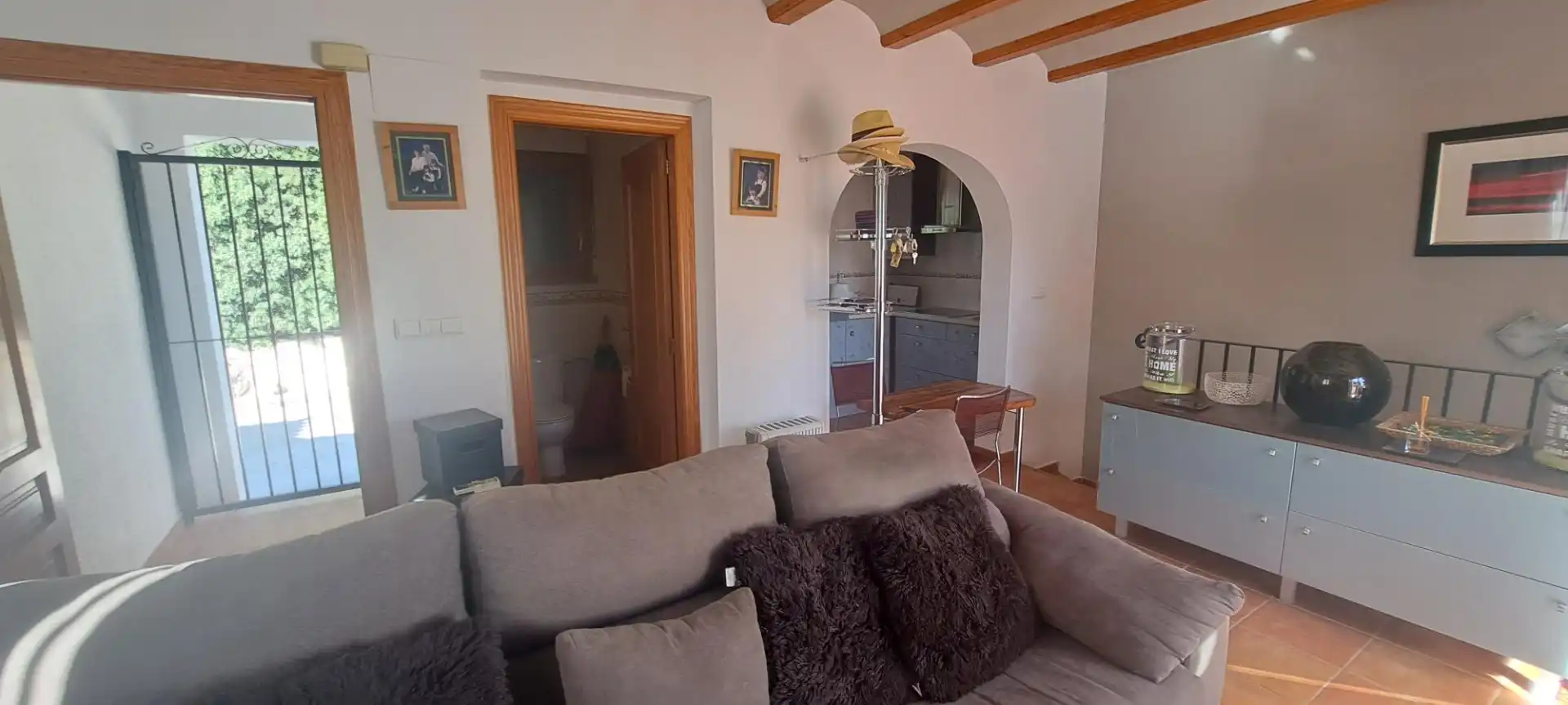 Living room of Houses for sale in L'Atzúbia  with Air Conditioner, Heating and Terrace