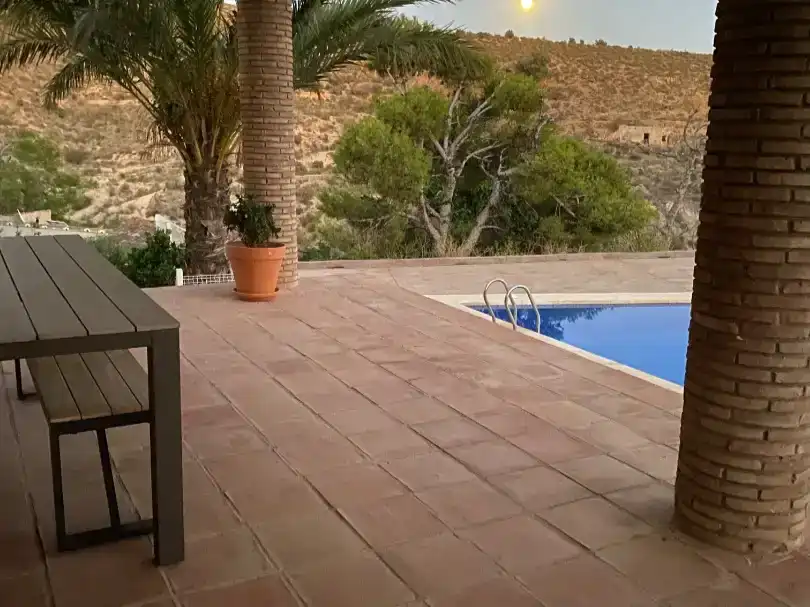 Terraza de Casa o chalet en venta en Mazarrón con Aire acondicionado, Piscina y Balcón
