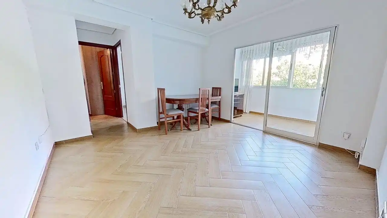 Living room of Flat for rent in Madrid  with Heating, Terrace and Oven