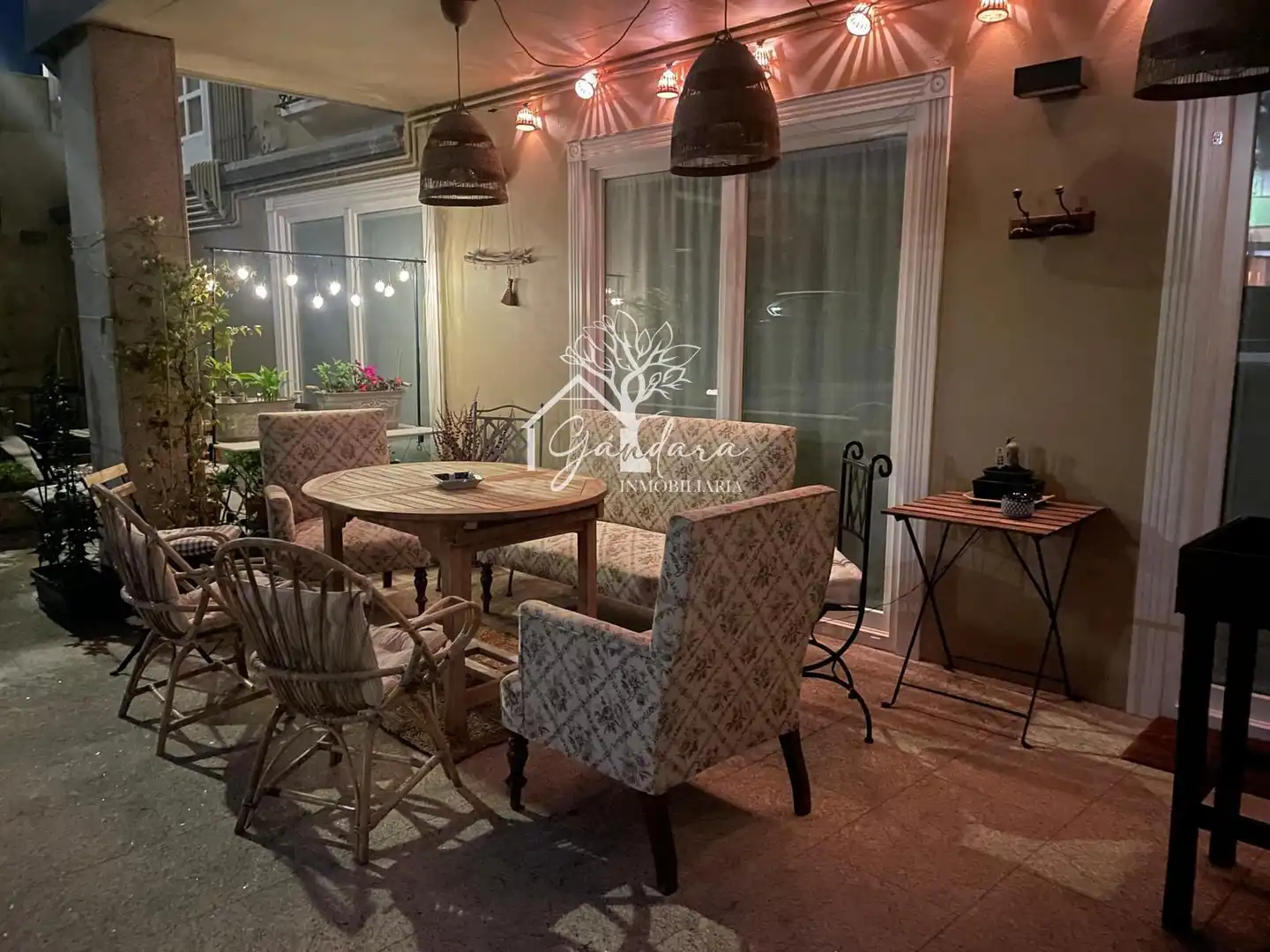 Esszimmer von Wohnung zum Verkauf in Ares mit Heizung, Terrasse und Ofen